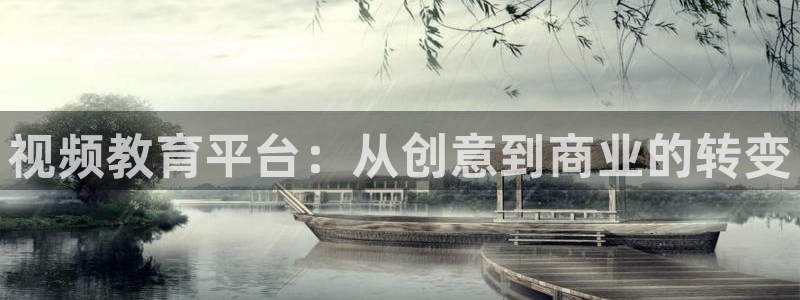 蓝图娱乐官网子寓意：视频教育平台：从创意到商业的转变